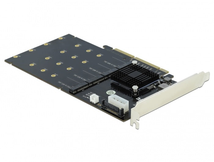 PCIe x8/x16 4x NVMe M.2 Key M Delock 90409 Manufacturer code Delock 90409