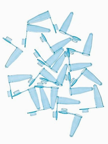PCR TUBES 0 2ML BLUE POLYPROPYLENE 1000PCS LABORATORY FOR HOME