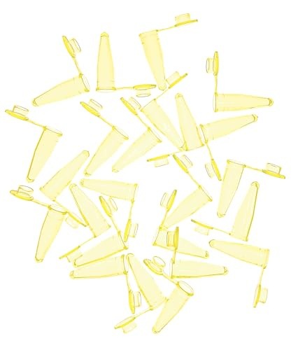 PCR TUBES 0 2ML YELLOW WITH FLAT CAP 1000PCS LABORATORY FOR HOME Brand no brand