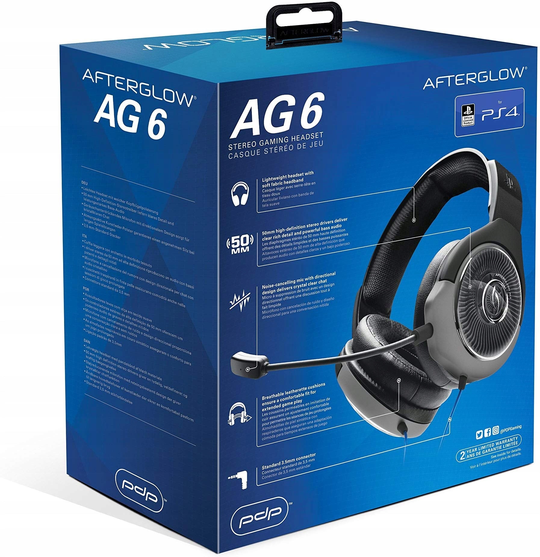 PDP Afterglow AG 6 (051-077-NA-BK) 