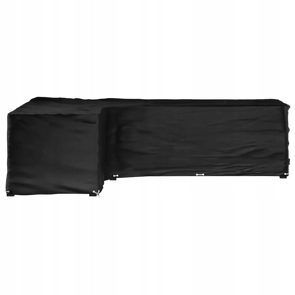 PE Outdoor Furniture Cover, UV Resistant, 220x285x80cm, Black Line inna