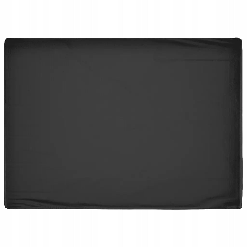 PE Patio Furniture Cover, UV Resistant, 240x180x80 cm, Black Length 240 cm
