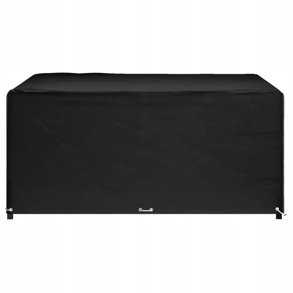 PE Patio Furniture Cover, UV Resistant, 250x250x90cm, Black Color black