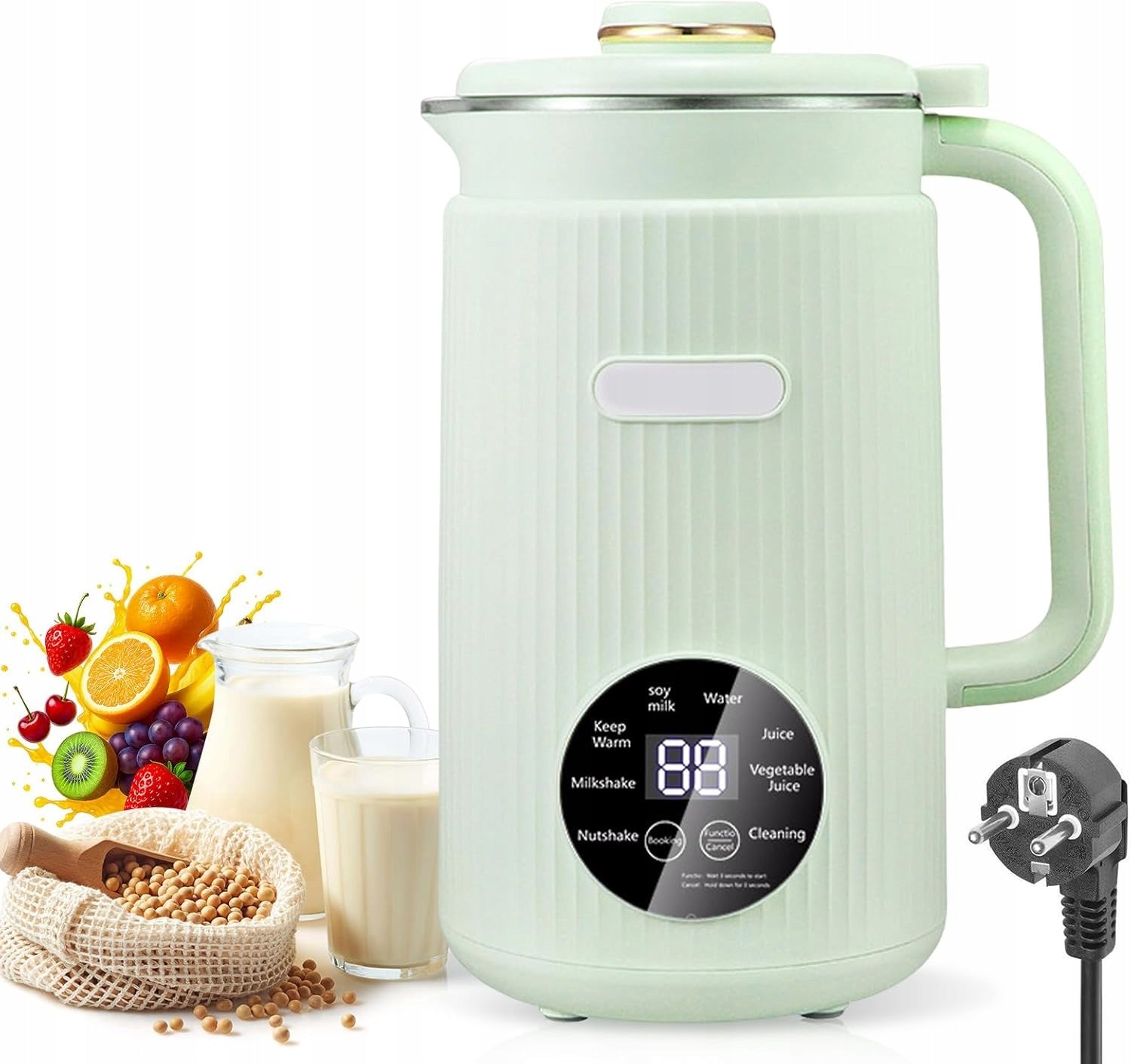 PEANUT MILK MACHINE 1200ML AUTOMATIC 8IN1 SELF CLEANING