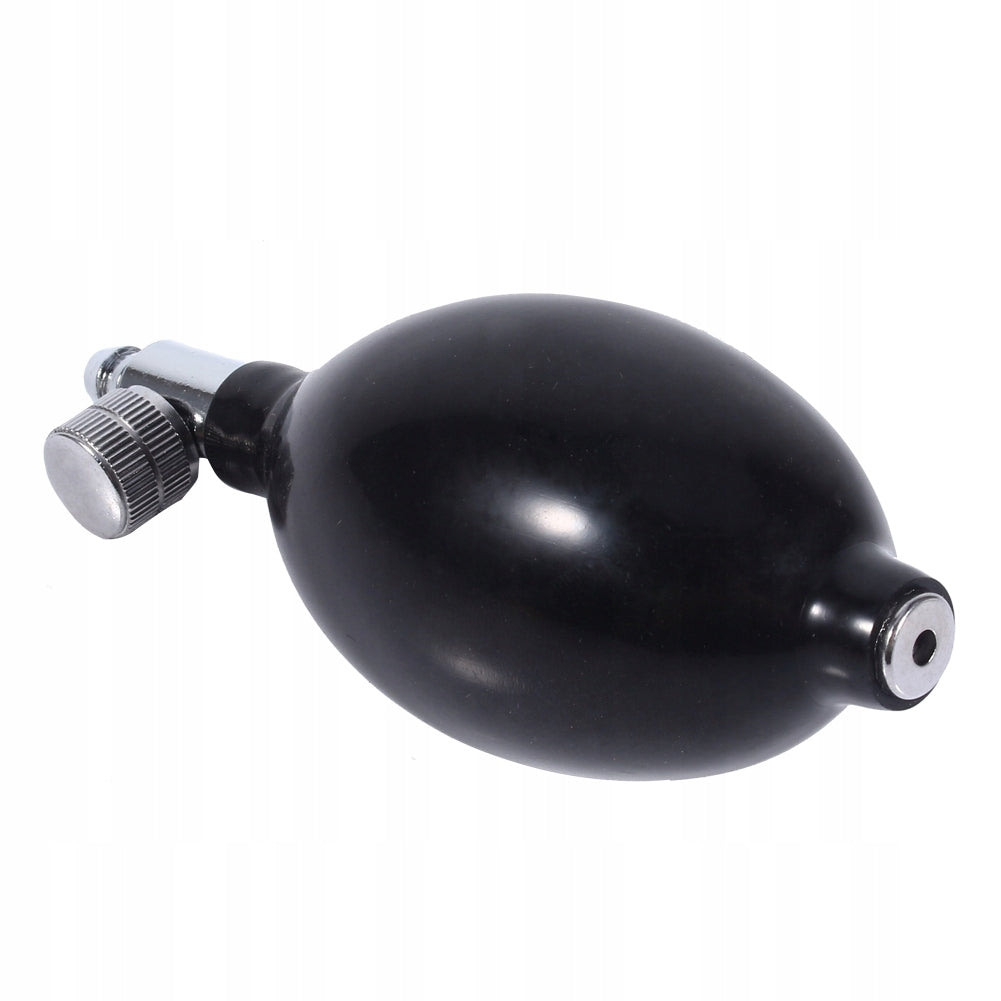 PEAR PUMP FOR BLOOD PRESSURE MONITOR WITH VALVE - BLACK