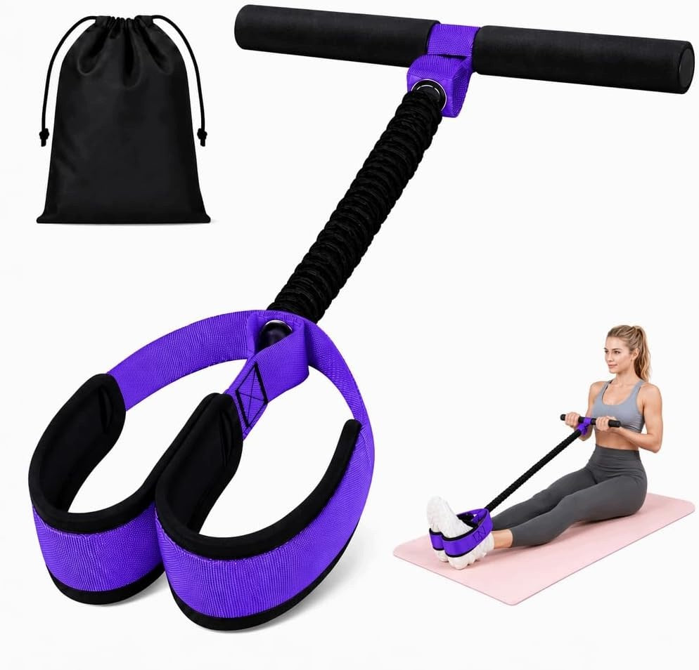 PEDAL RESISTANCE TAPE ABDOMINAL MUSCLE TRAINER ARM LEGS
