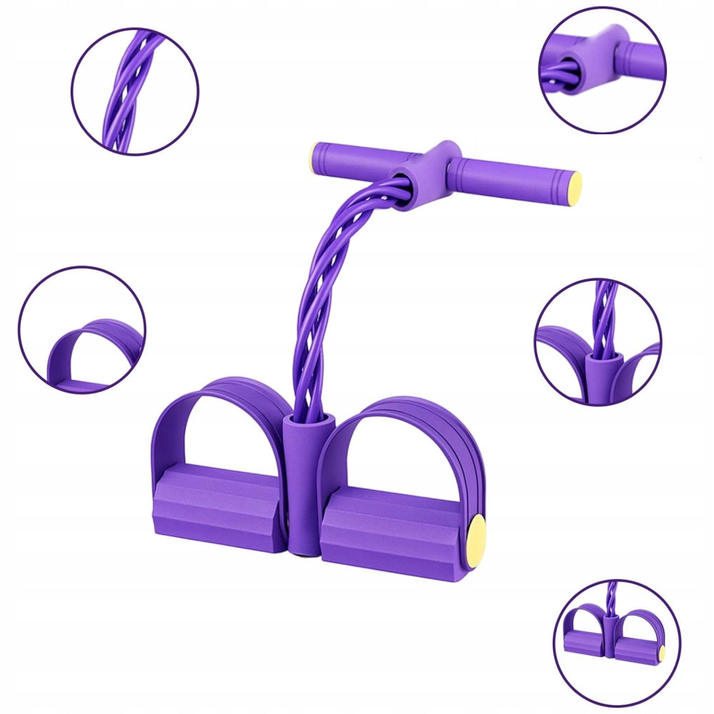 PEDAL RESISTANCE TAPE WITH HANDLE FOR FITNESS - 4 PIPE RESISTANCE TAPE Manufacturer code TAŚMA OPOROWA DO PEDAŁÓW NOŻNYCH - 4 RURKI
