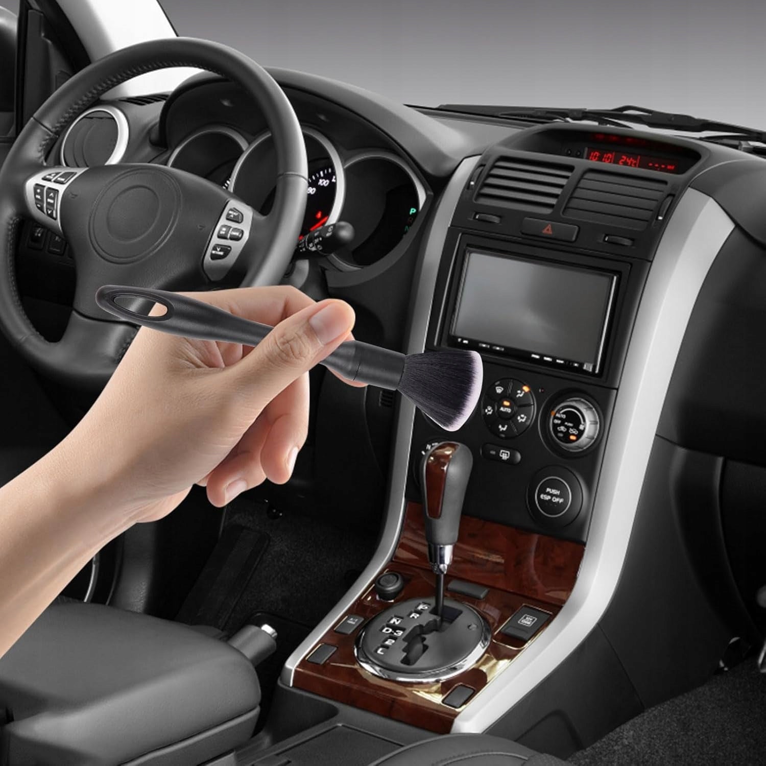 PĘDZLE PĘDZELKI DETAILINGOWE DO KOKPITU WNĘTRZA AUTA ZESTAW DETAILING EAN (GTIN) 5906138358431
