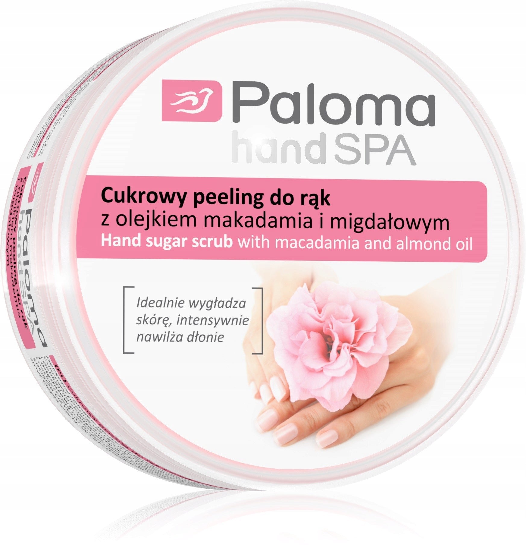 Zucker-Handpeeling mit Macadamia- und Mandelöl Paloma 125 ml 