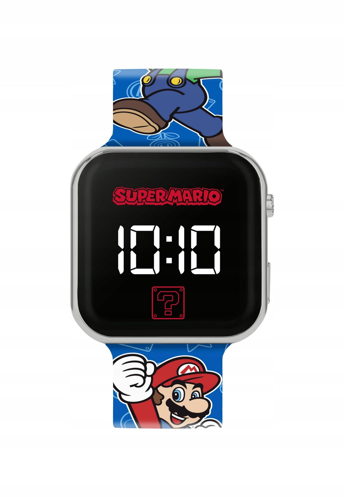 PEERS HARDY - SUPER MARIO BROS. PRINTED LED WATCH Packaging status original