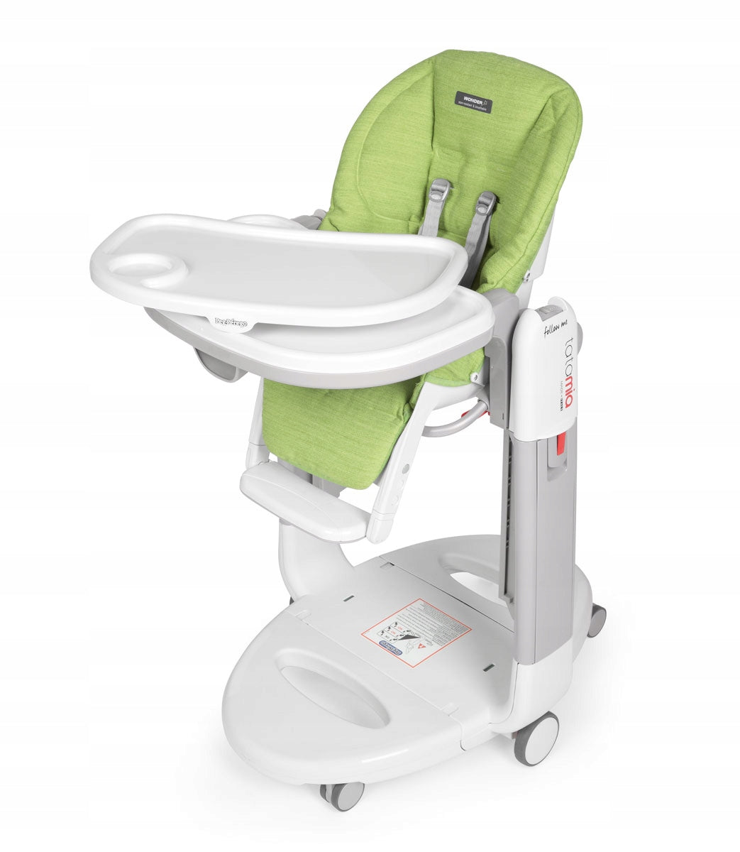 PEG PEREGO TATAMIA FOLLOW ME HIGH CHAIR WONDER GREEN