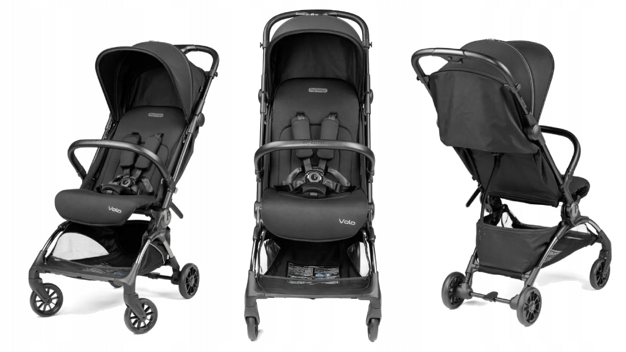 PEG PEREGO ULTRA-LIGHT VOLO STROLLER 5,4 KG FOR AIRPLANE BACK BAG Color black