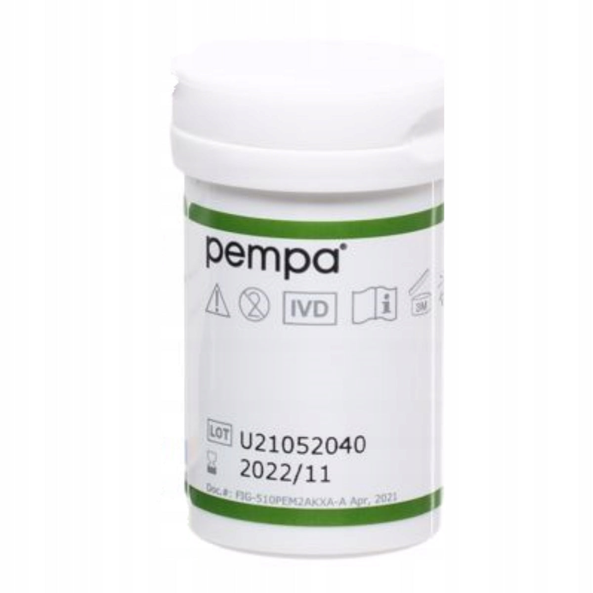 PEMPA URIC ACID CONTROL STRIPS FOR 3IN1 DEVICE - 10 pieces Packaging status original