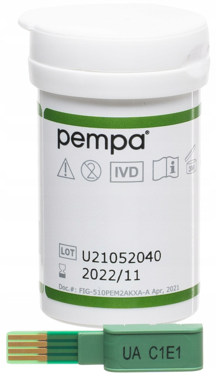 PEMPA URIC ACID CONTROL STRIPS FOR 3IN1 DEVICE - 10 pieces