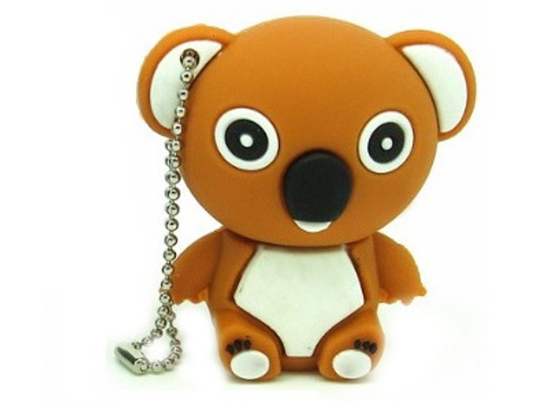 PENDRIVE 3.0 USB 16 GB BROWN KOALA BEAR IS PL24H Color brown
