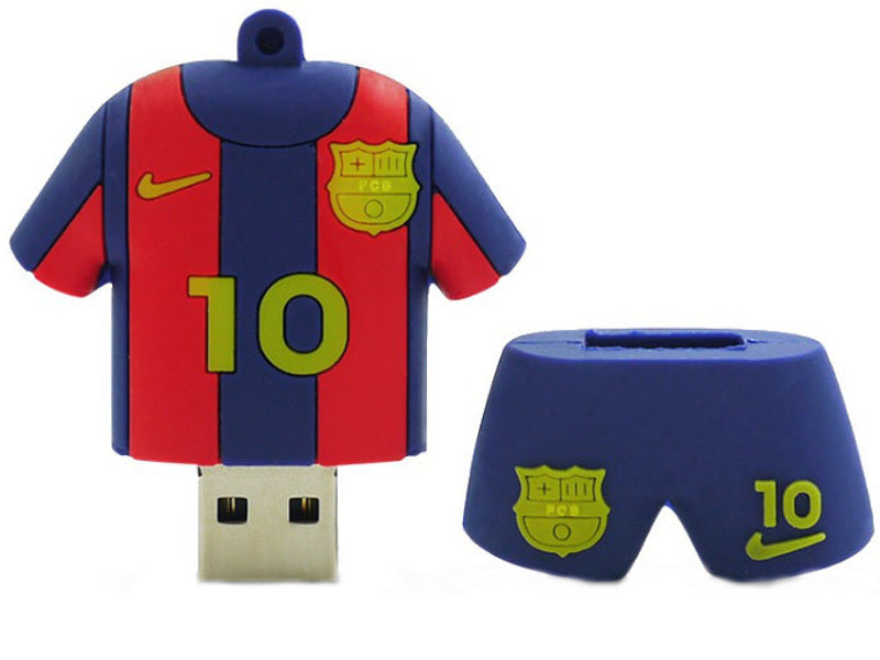 PENDRIVE FC BARCELONA 16 GB USB MESSI BARCA PRO Color multicolor