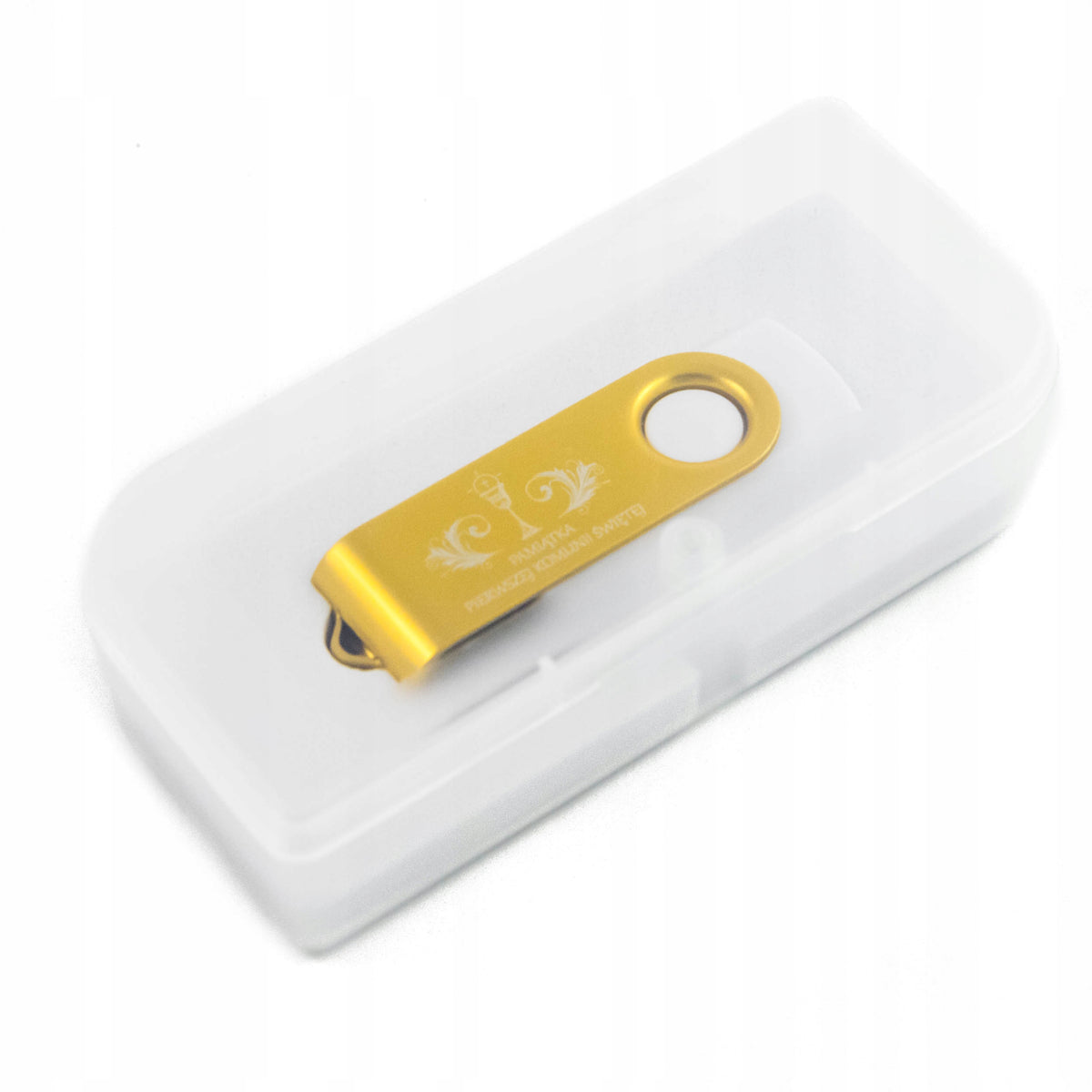 PENDRIVE HOLY COMMUNION 8 GB + BOX + ENGRAVING memory for photos from Communion Brand MemoRabbit