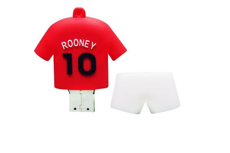 PENDRIVE MANCHESTER UNITED 64 GB USB ROONEY BALL Color multicolor