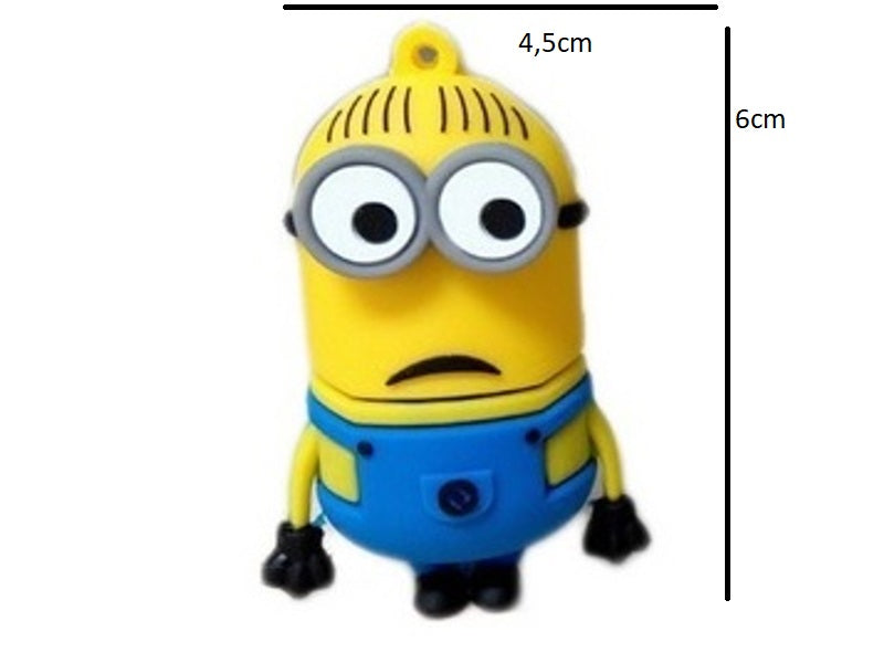 PENDRIVE MINIONS DAVE FANTASY FAIRY TALE 16 GB USB HIT Color yellow