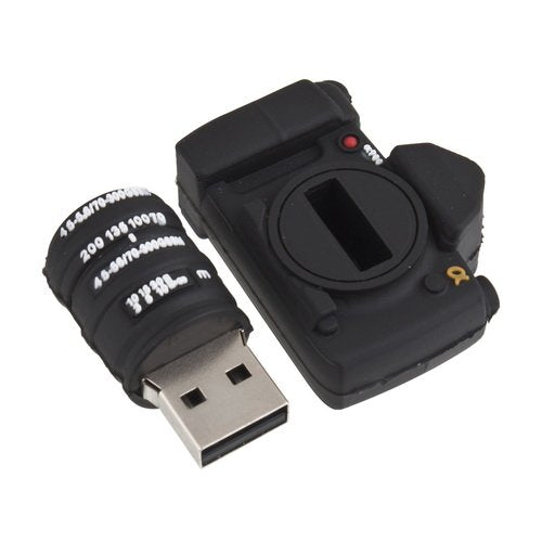 PENDRIVE SLR CAMERA + KEYCHAIN GIFT 128 GB Color black