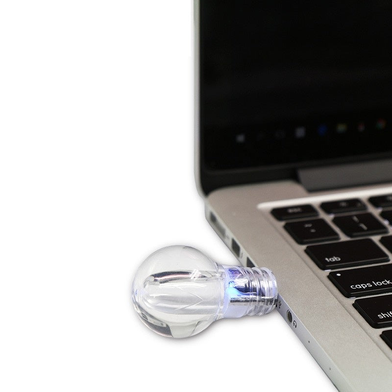PENDRIVE USB MEMORY BULB GLOWING GIFT 4 GB