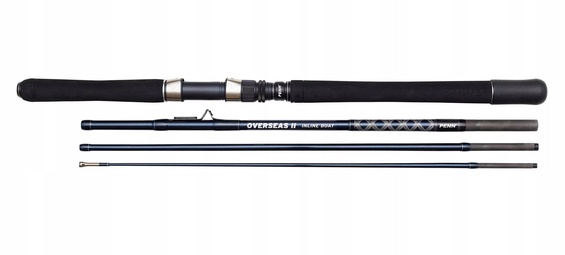 PENN OVERSEAS II INLINE BOAT ROD 210/20-30lb
