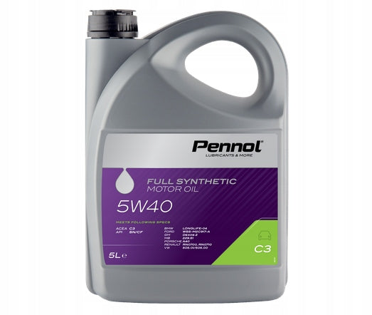 PENNOL Synthetic motor oil 5W40 C3 5L