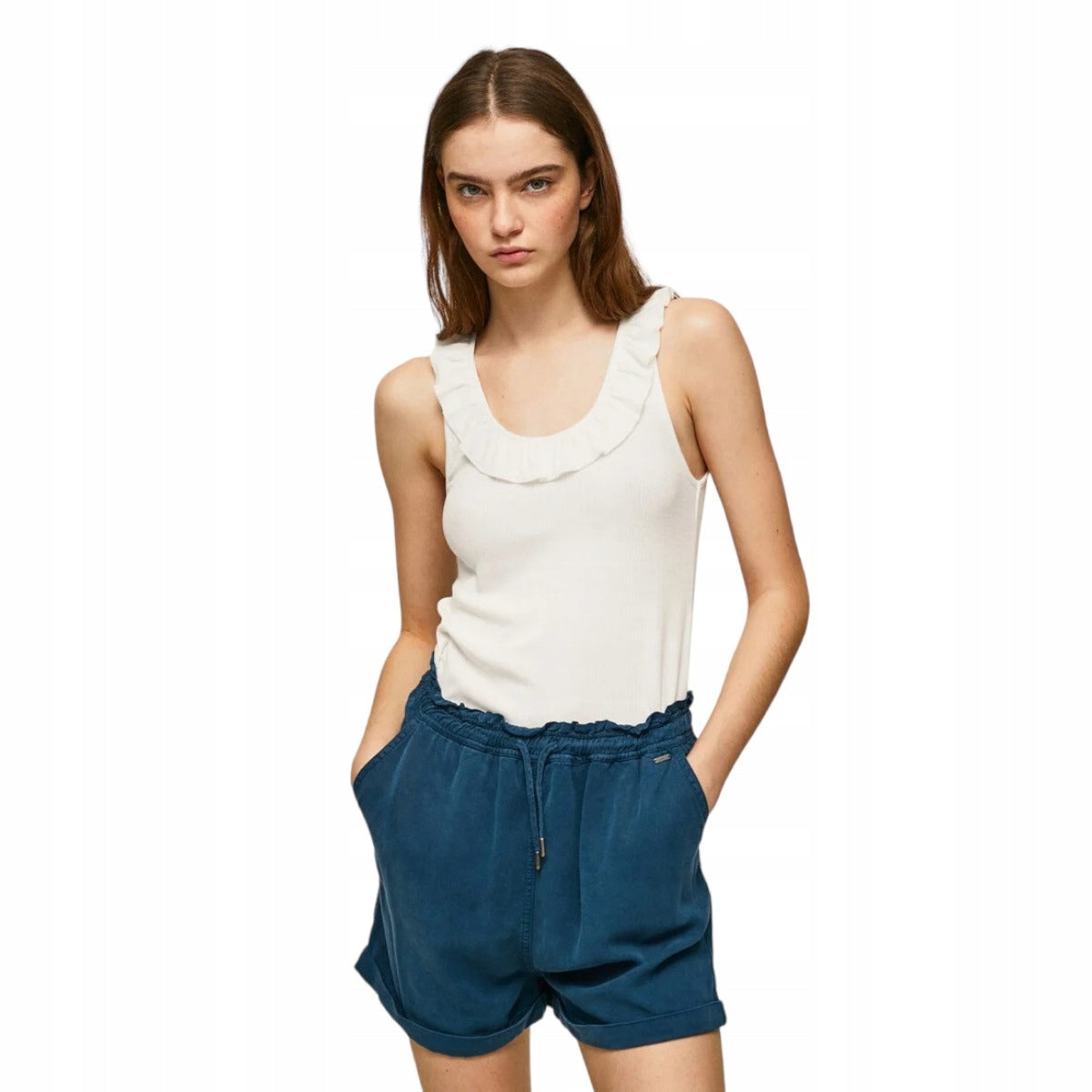Pepe Jeans T-Shirt für Damen 80071, weiß 
