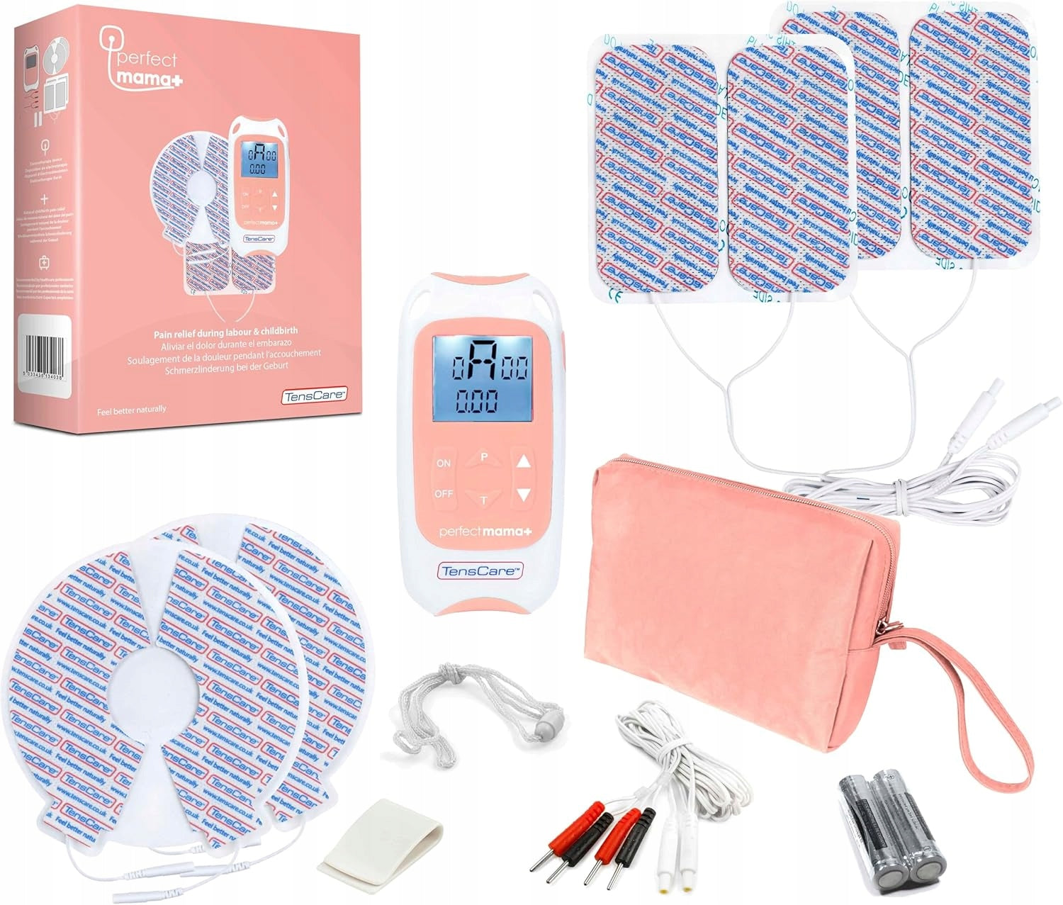 PERFECT MOM + TENS ELECTROSTIMULATOR FOR LABOR PAIN RELIEF