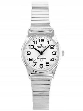PERFECT WOMEN'S WATCH CLEAR STRETCH BRACELET ELASTIC BAND