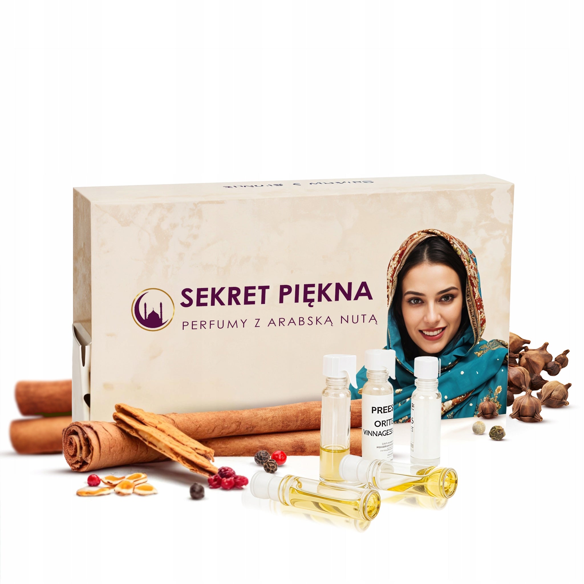 PERFUME ARABIC PERFUME SAMPLES ORIGINAL SPICE NOTES SET OF 5