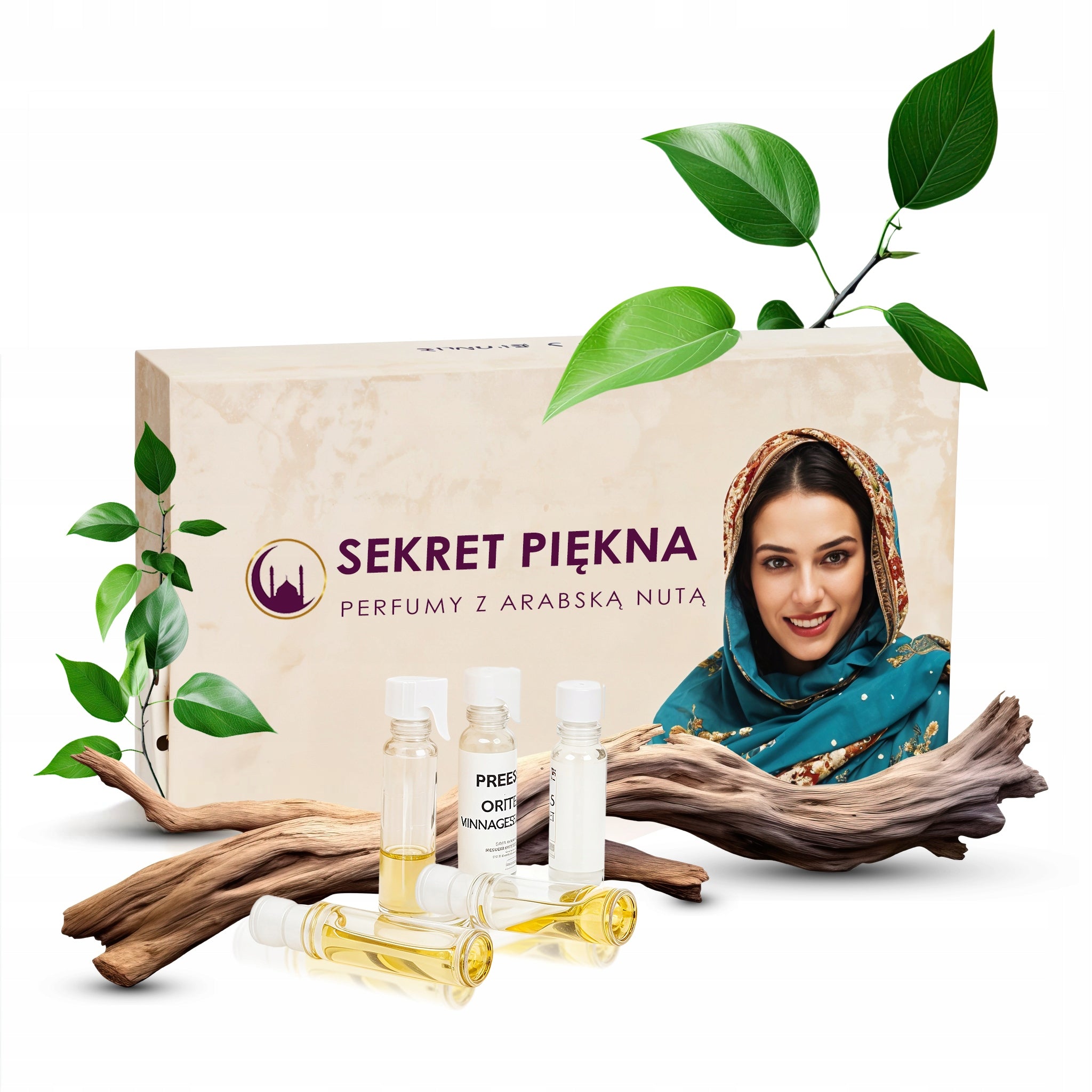 PERFUME ARABIC PERFUME SAMPLES ORIGINAL WOODY NOTES SET OF 5