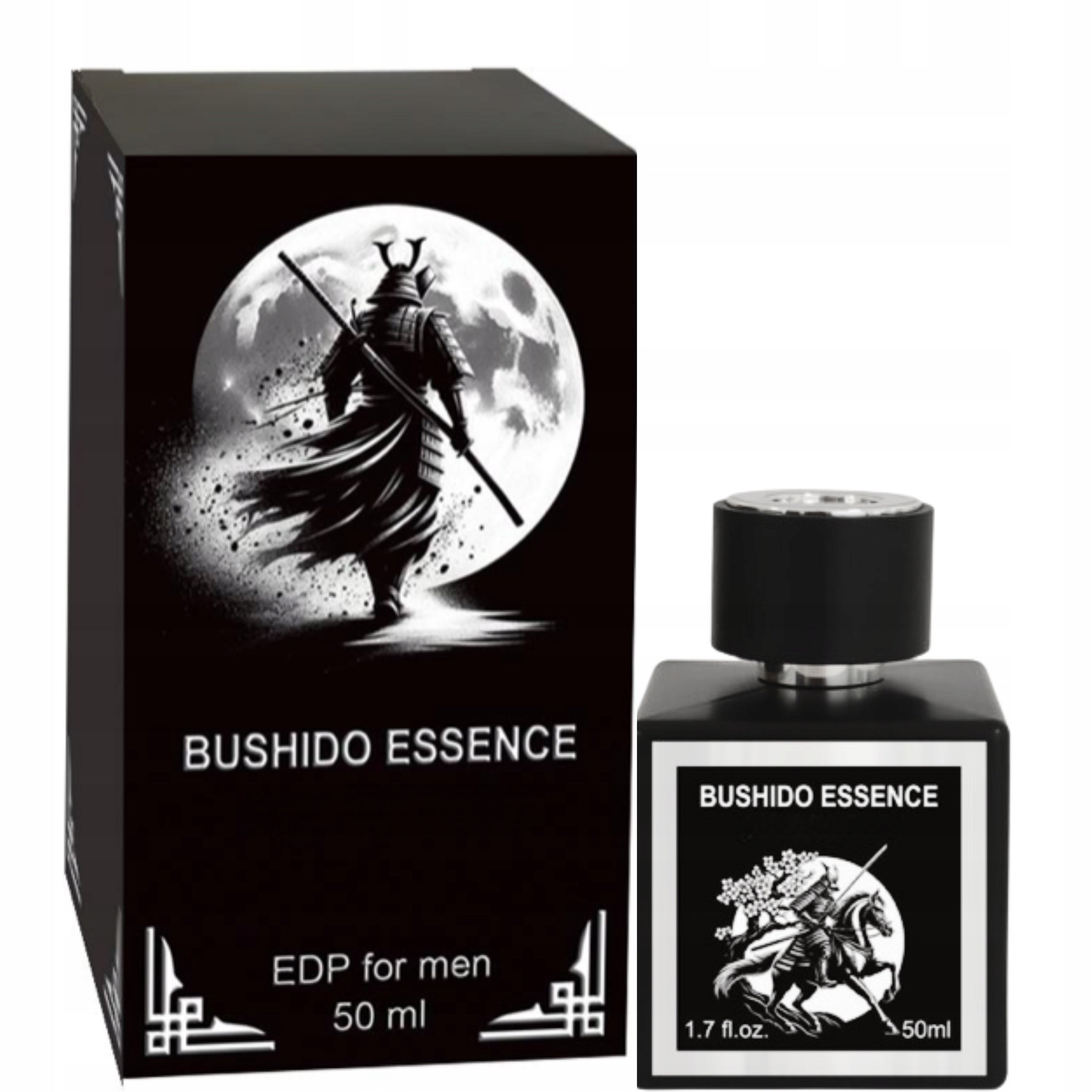 PERFUME BUSHIDO ESSENCE MALE ORIGINAL Packaging status original
