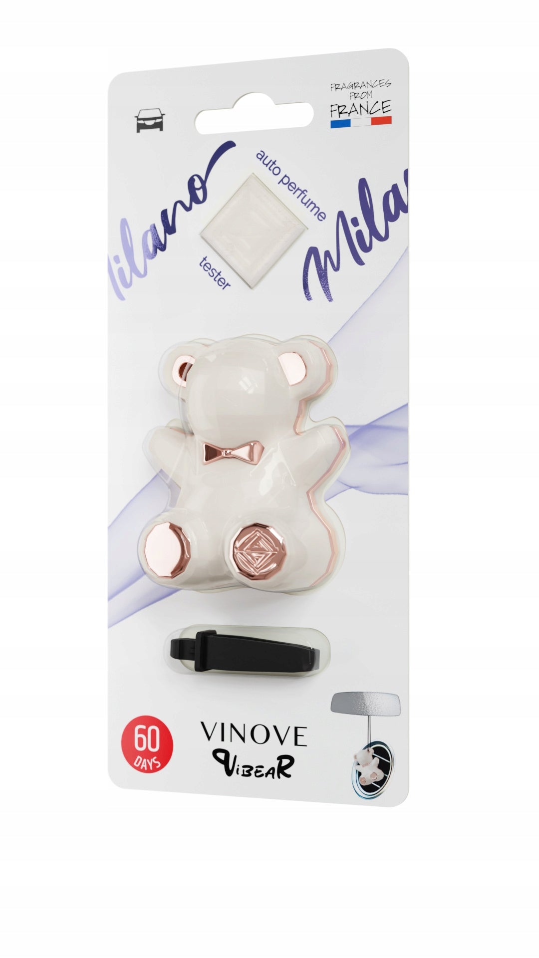 PERFUME FOR CAR VINOVE VIBEAR MILANO FRAGRANCE CAR FRESHENER