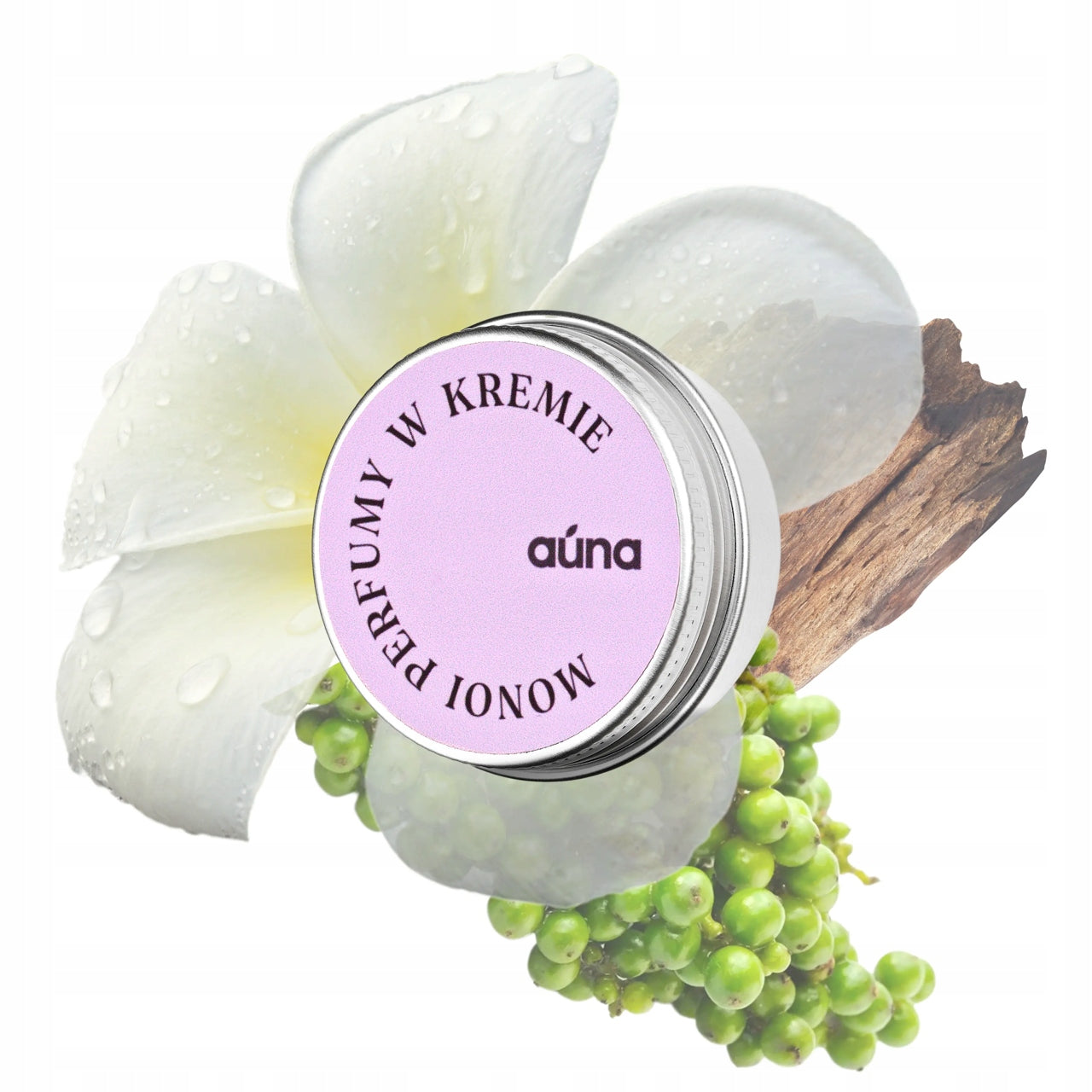 PERFUME IN JOJOBA WAX CREAM BOTANICAL NATURAL MONOI 15ml AUNA VEGAN
