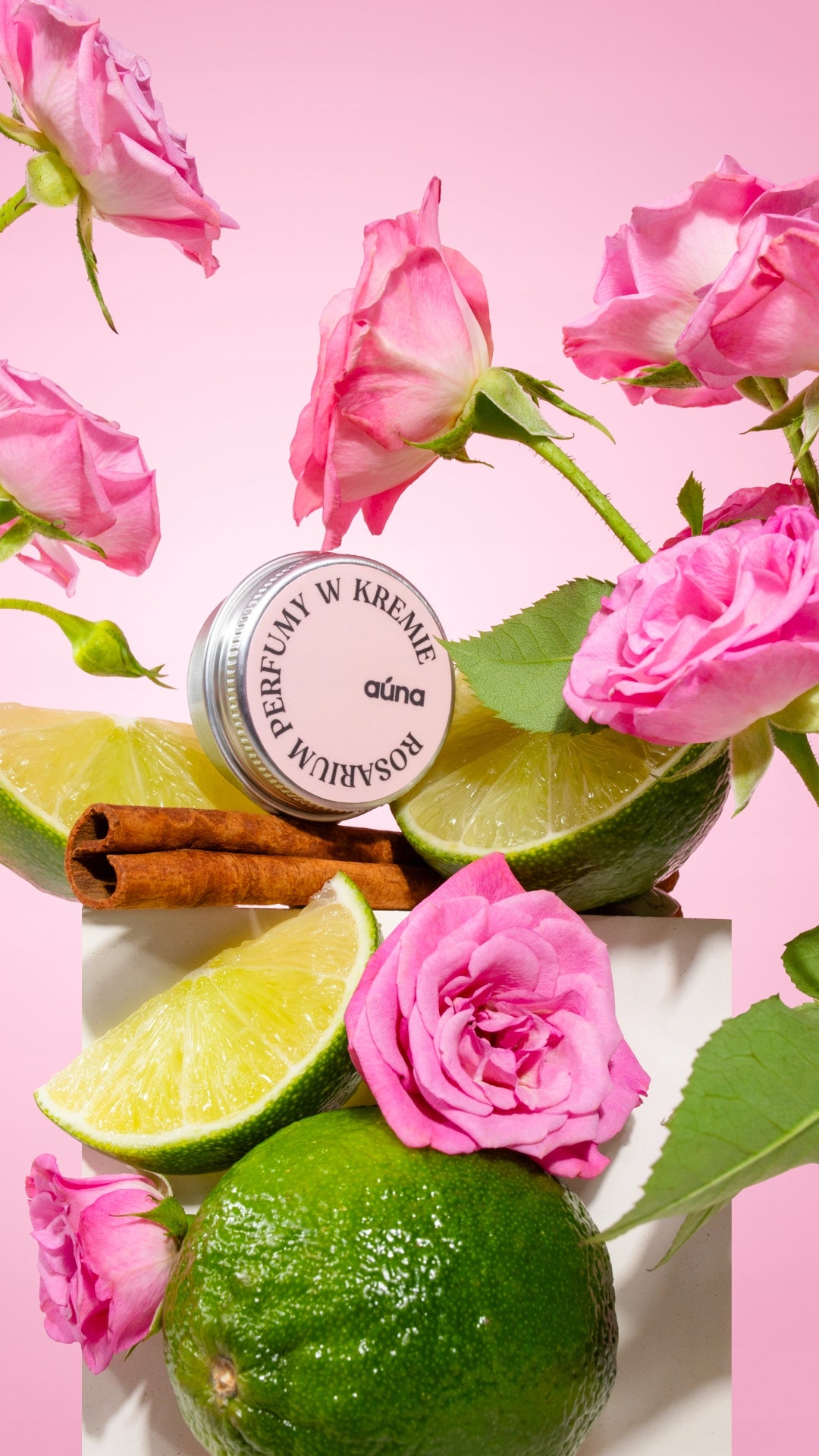 PERFUME IN JOJOBA WAX CREAM BOTANICAL NATURAL ROSE 15ml AUNA VEGAN Brand Auna Vegan