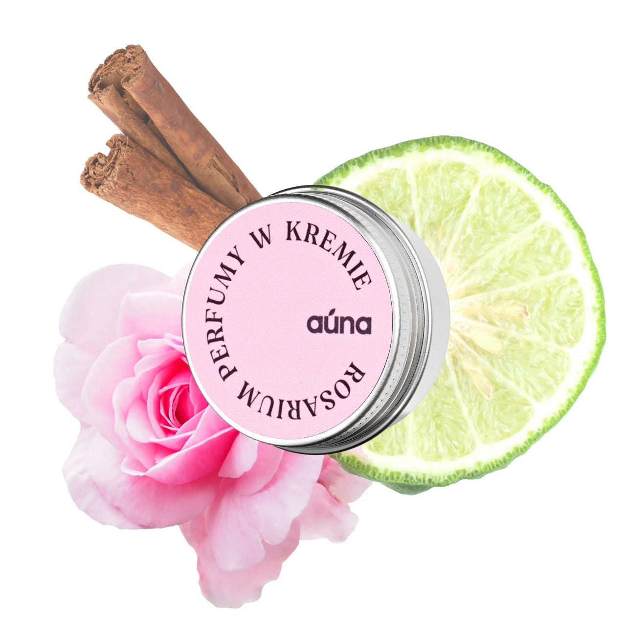 PERFUME IN JOJOBA WAX CREAM BOTANICAL NATURAL ROSE 15ml AUNA VEGAN