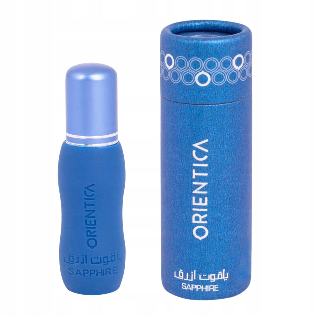 PERFUME IN SAPPHIRE OIL 6 ml ORIENTICA UNISEX ORIENTAL CREAMY PERMANENT Packaging status original