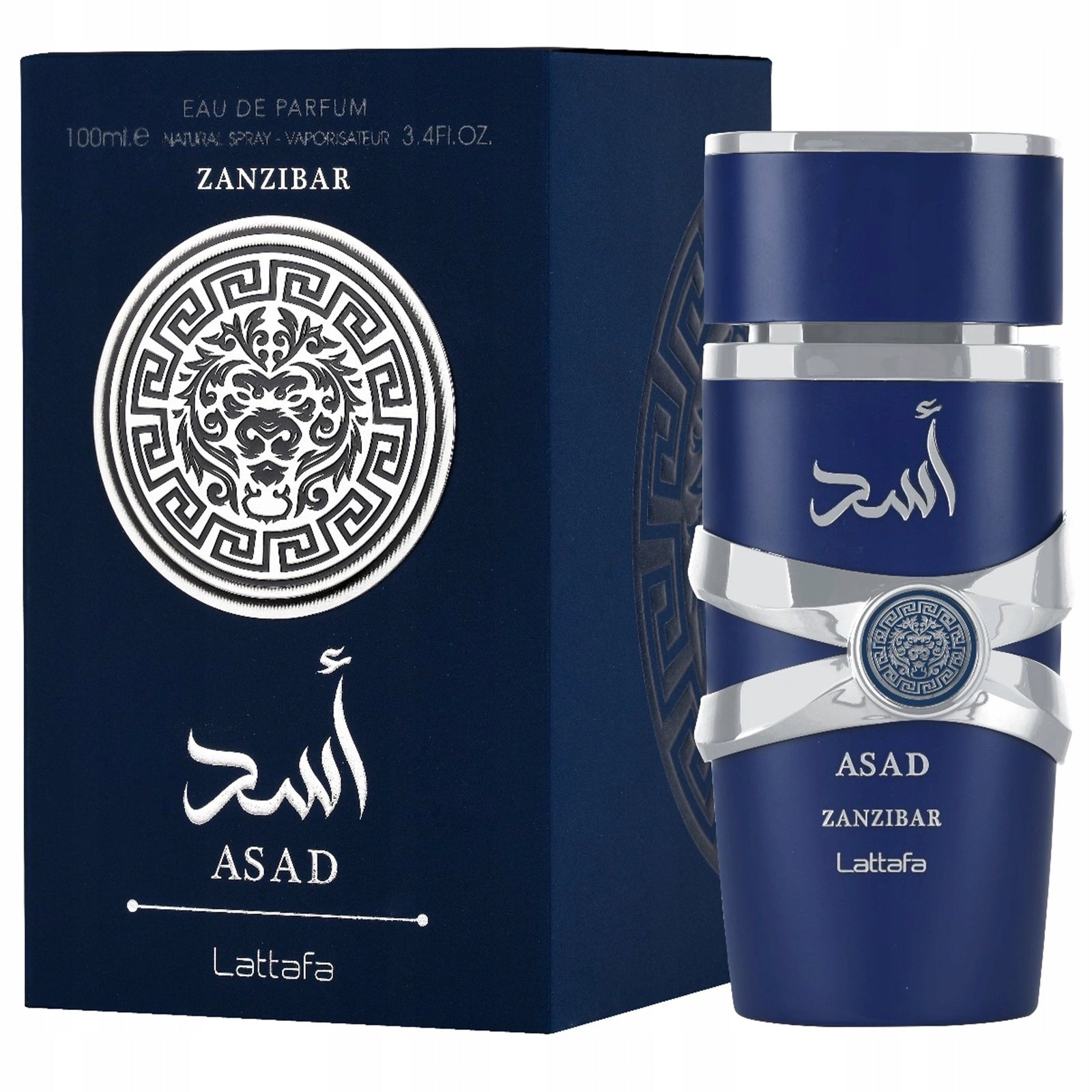 PERFUME LATTAFA ASAD ZANZIBAR Male Arabic ORIGINAL + Samples Certificate Brand Ottomania
