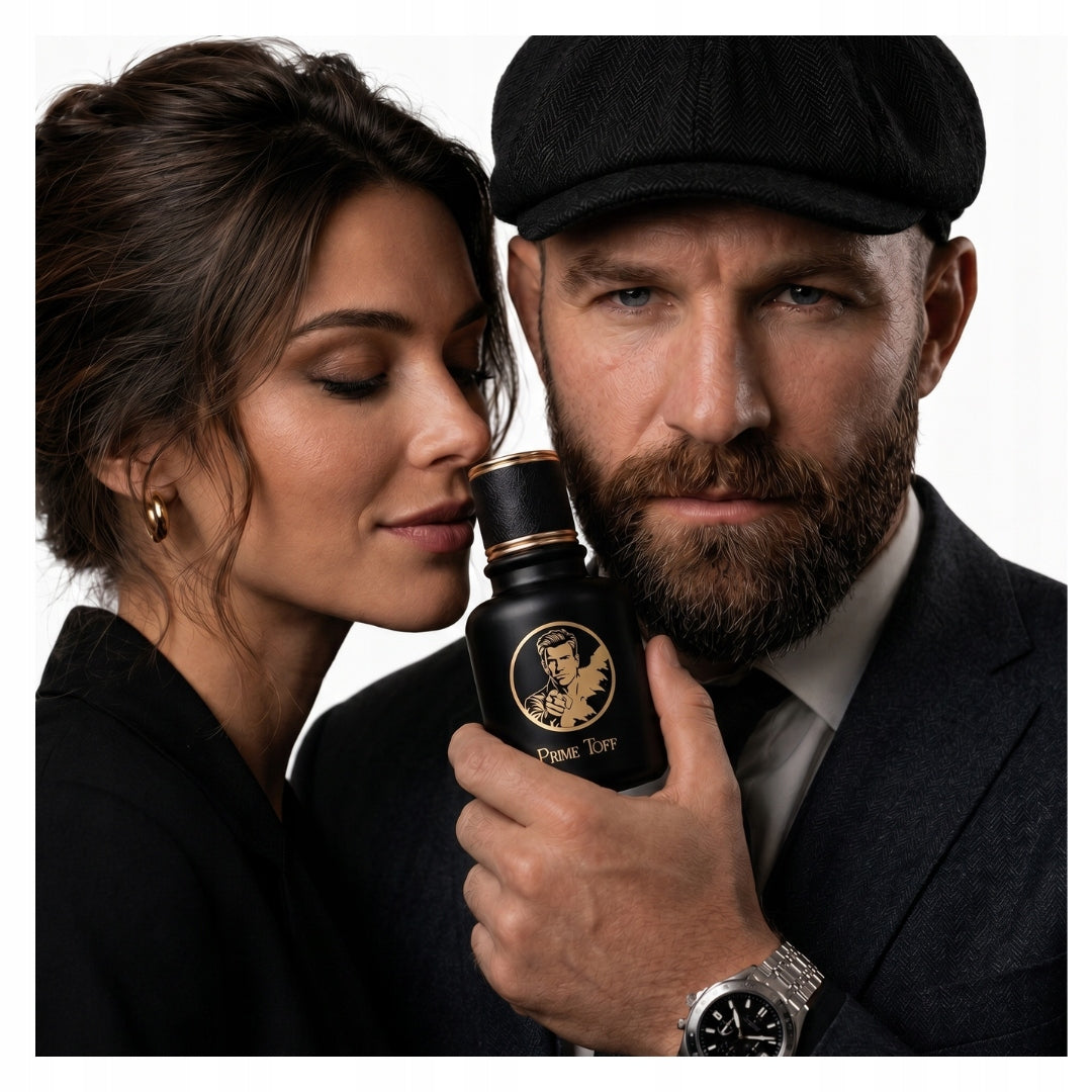 PERFUME MEN'S EAU DE PARFUM INTENSE STRONG WOODY PRIME TOFF 50ML Packaging status original