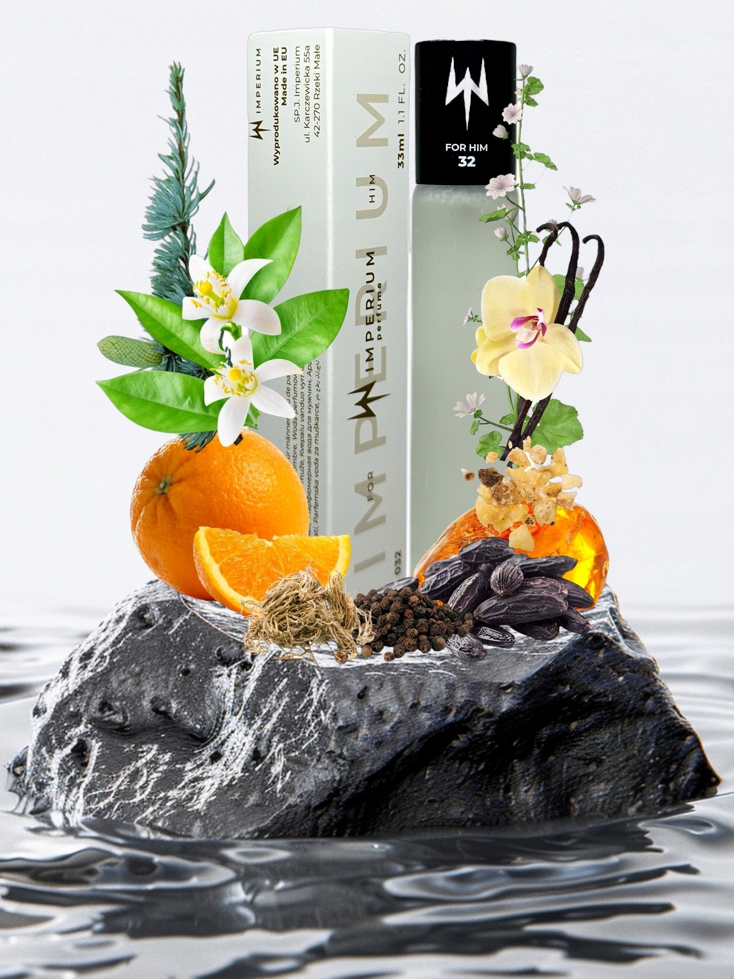 PERFUME MEN'S PERFUME ALLURE HOMME FOR MEN PERMANENT IMPERIUM Packaging status original