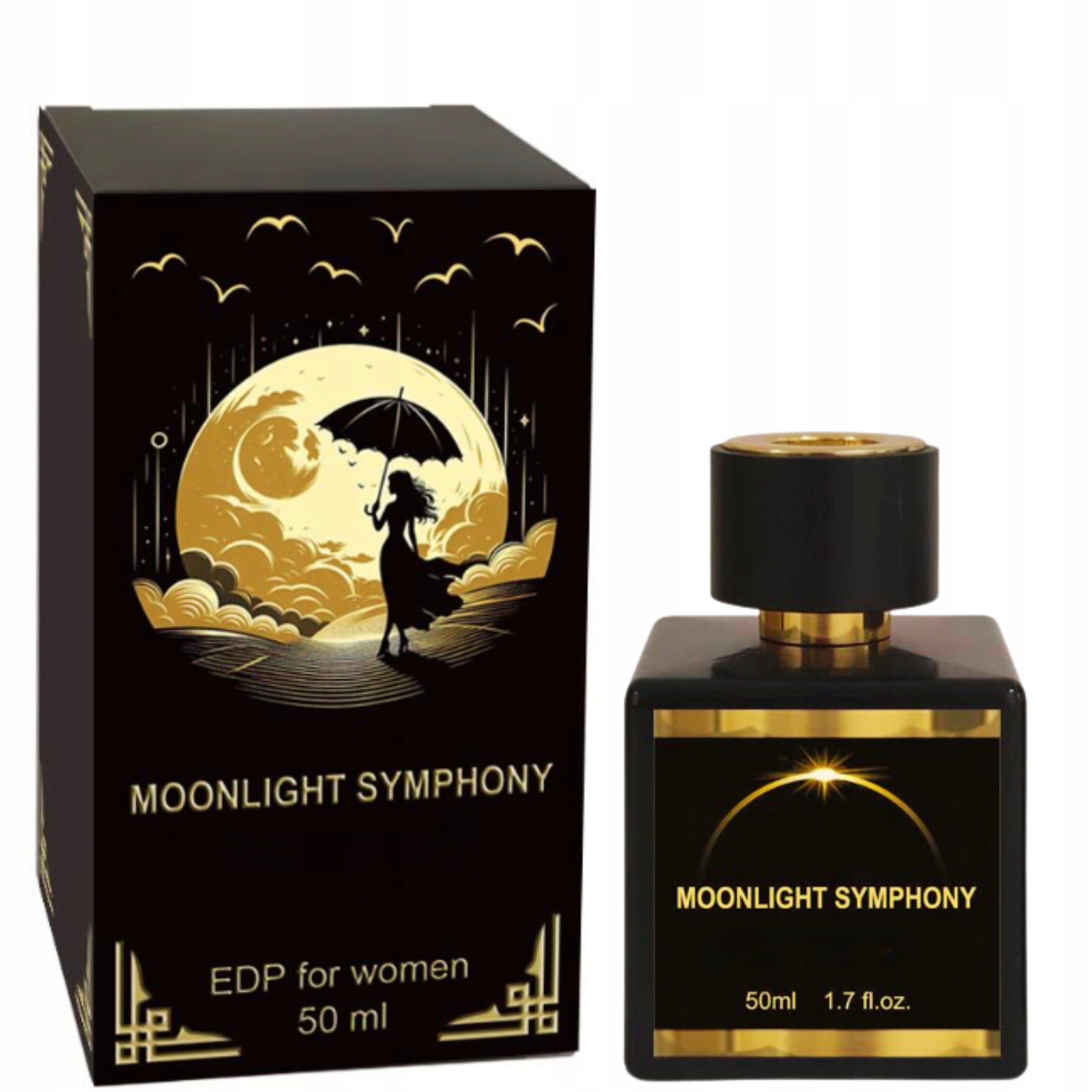 PERFUME MOONLIGHT SYMPHONY WOMEN ORIGINAL Packaging status original