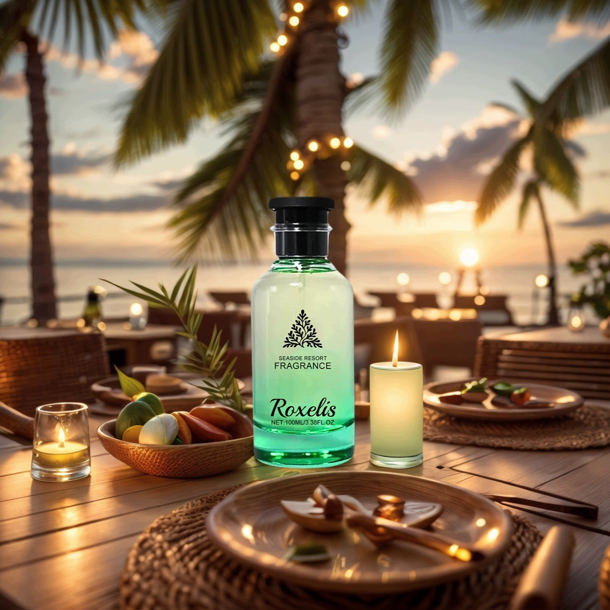 PERFUME ROXELIS SEASIDE RESORT 100 ML LONG LASTING FRESH FRAGRANCE Manufacturer code ROXELIS
