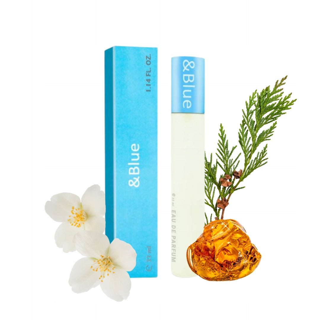 PERFUME WOMEN PERFUMES FRAGRANCE &BLUE FRESH FRUIT PERMANENT 33 ML