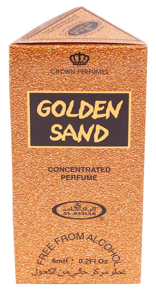 PERFUME WOMEN'S ARABIC OIL AL-REHAB GOLDEN SAND DELIGHT CARAMEL DURABLE Brand Al-Rehab