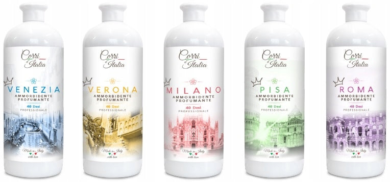PERFUMED SOFTENER CORRI D ITALIA MILANO INTENSIVE CONCENTRATE 1L Packaging status original