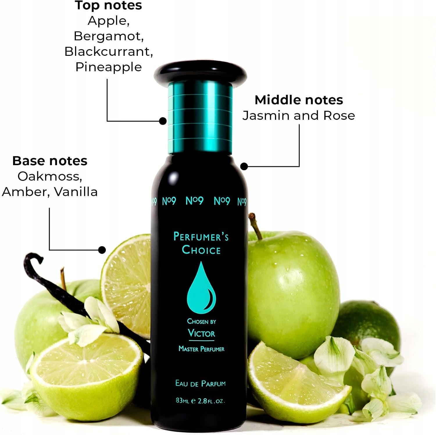 PERFUMER'S CHOICE No 9 Victor Men's Eau de Parfum 83 ml Packaging status original