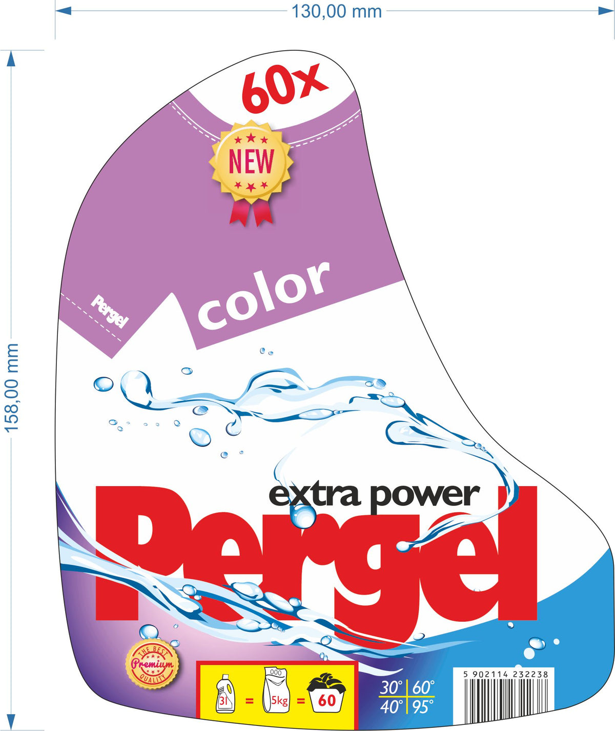 PERGEL LIQUID D/PR COLOR 3L Trade name other