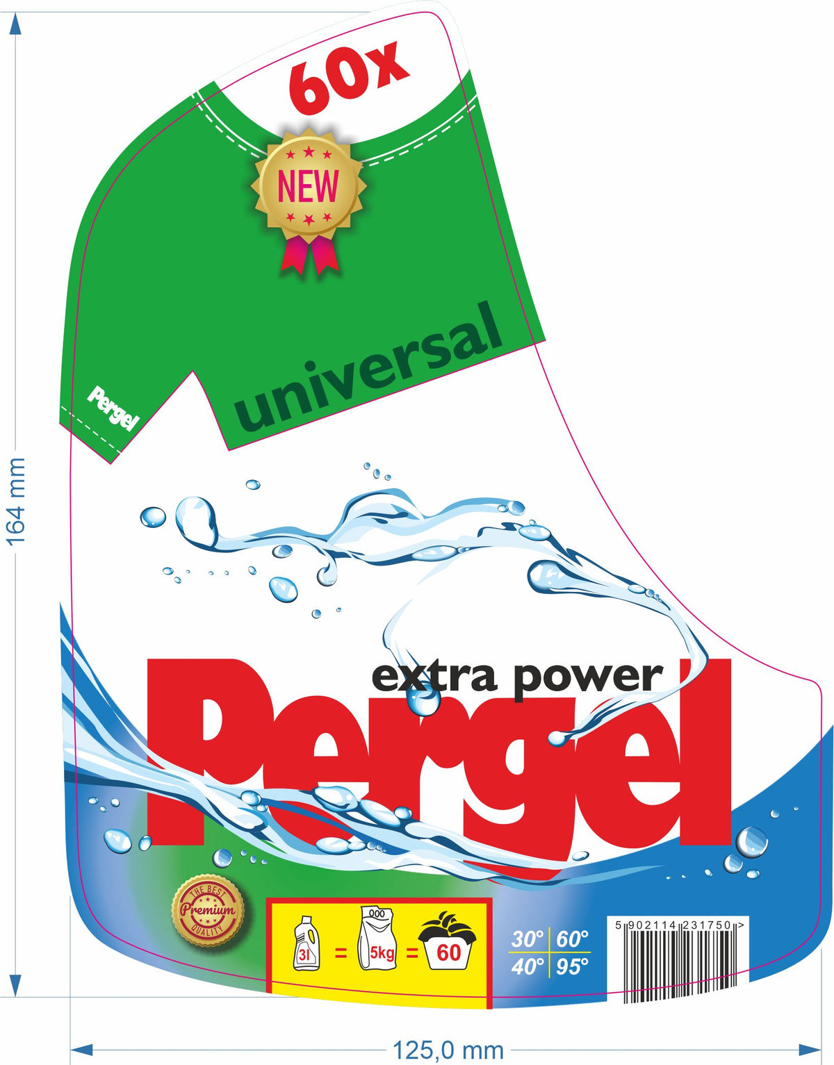 PERGEL LIQUID D/PR COLOR 3L