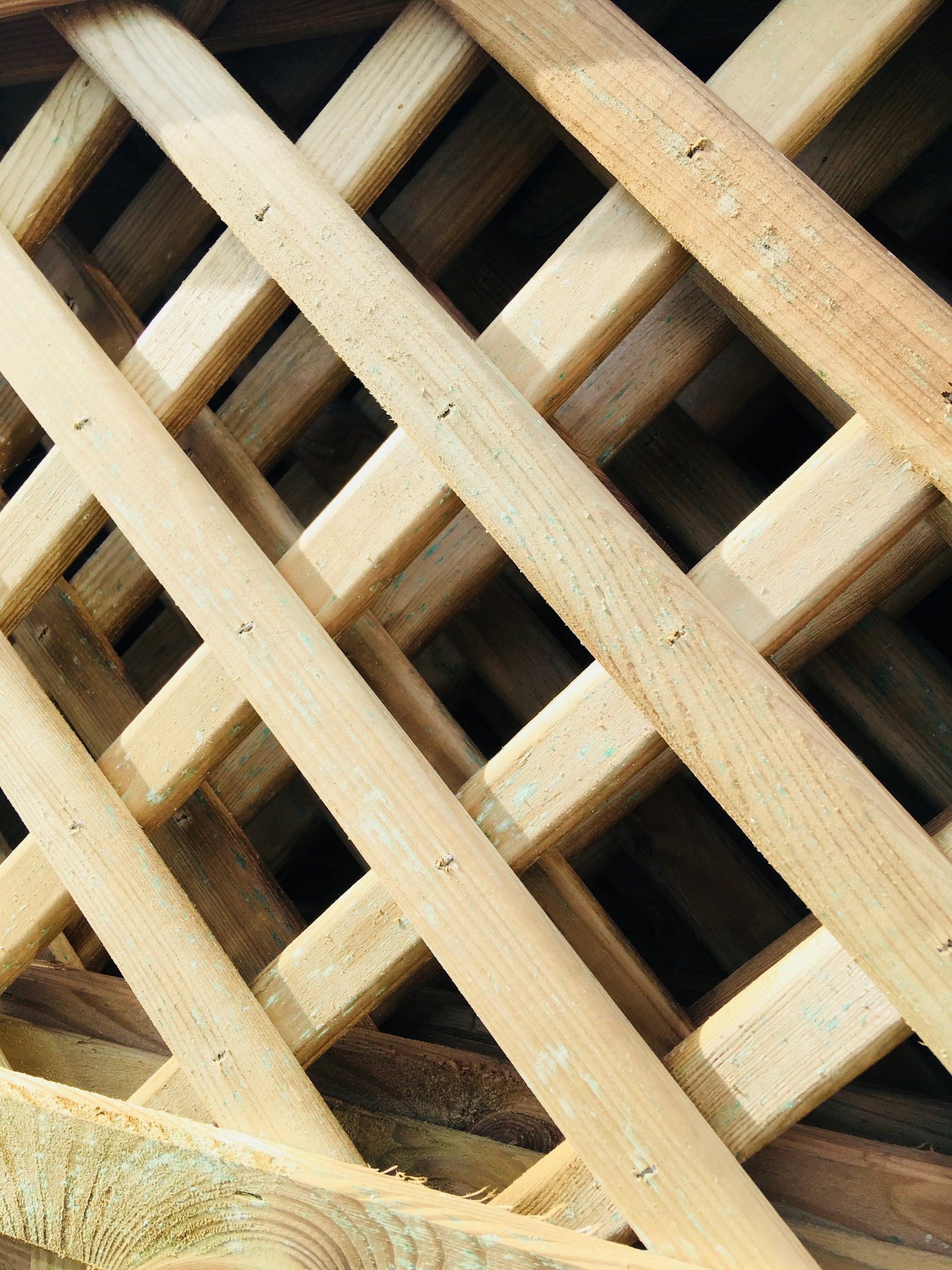 PERGOLA WOODEN FENCE 180x180x4,4 cm FENCE LUX FOR SCREWS FOR YEARS Element width 180 cm